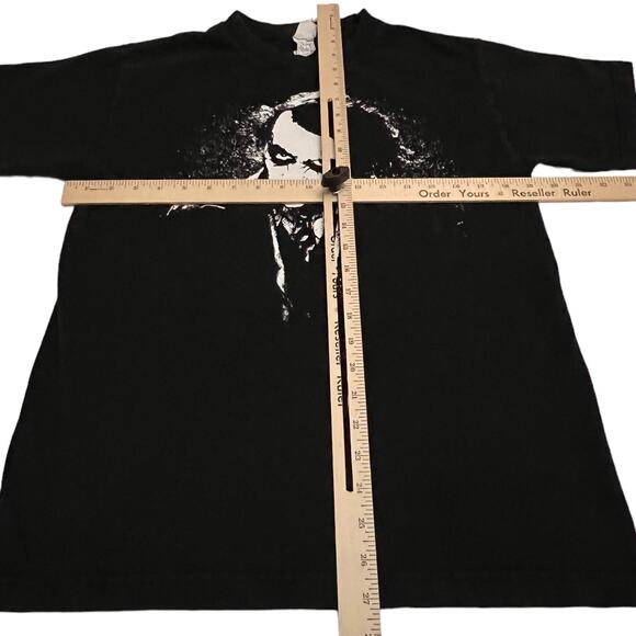 Vintage Joker T-Shirt - Heath Ledger Batman The Dark Knight - Alstyle Tag Size M - Picture 7 of 9